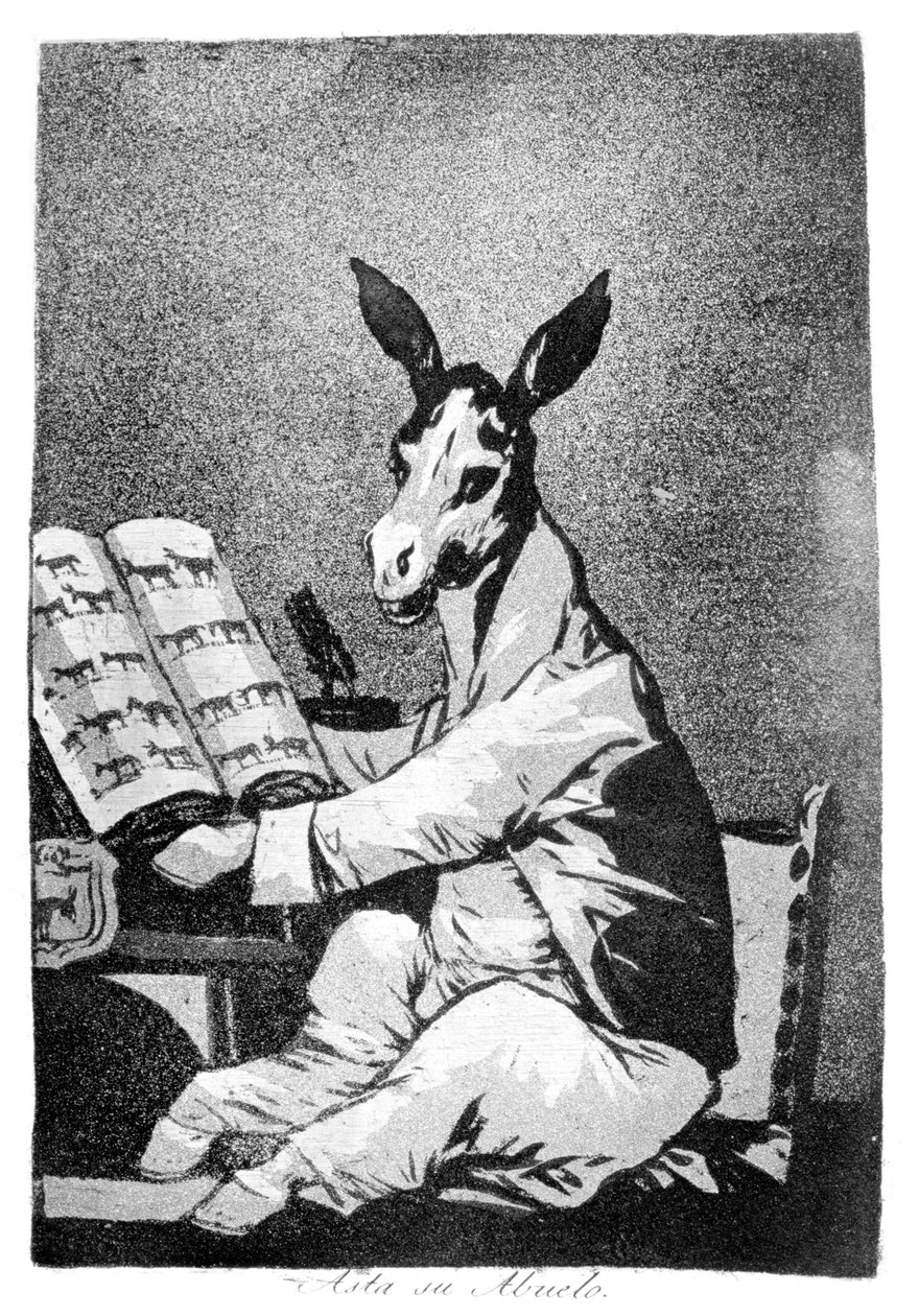 Jopa hänen isoisänsä, 1799 tekijältä Francisco de Goya