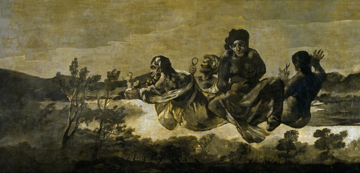 Atropos Kohtalot tekijältä Francisco de Goya