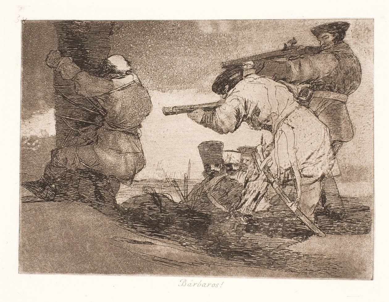 Barbar! (38) tekijältä Francisco de Goya