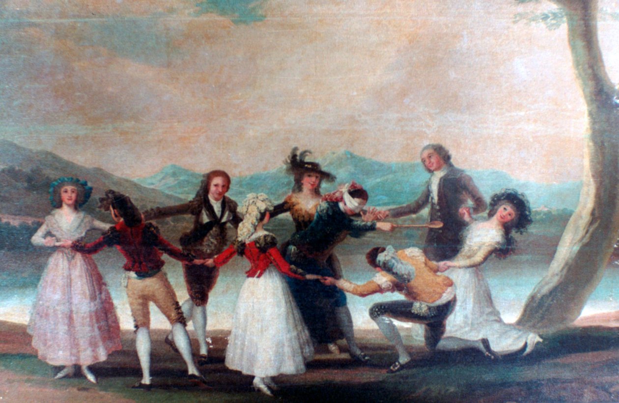 Blind Mans Buff, 1788-1789 tekijältä Francisco de Goya
