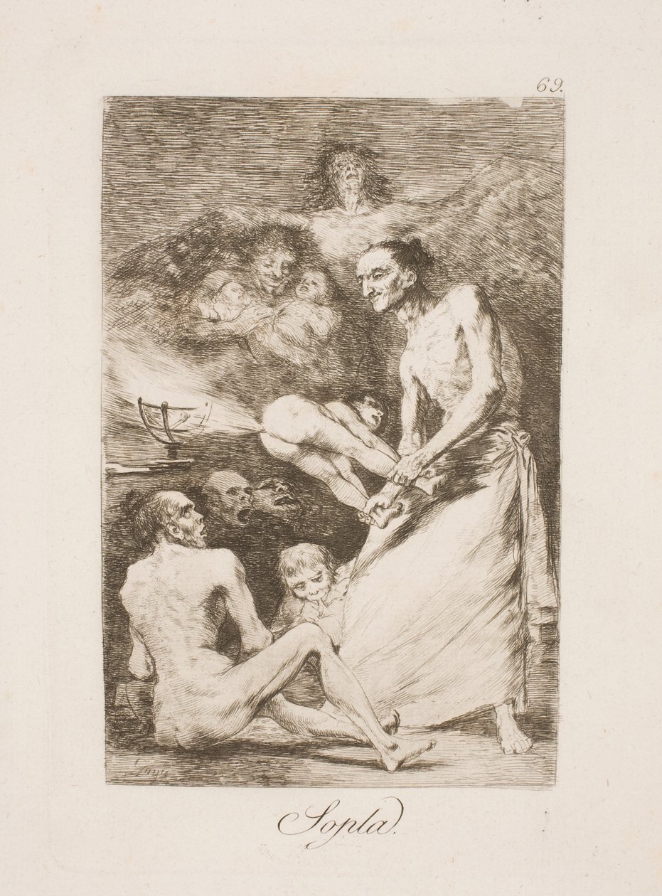Isku tekijältä Francisco de Goya