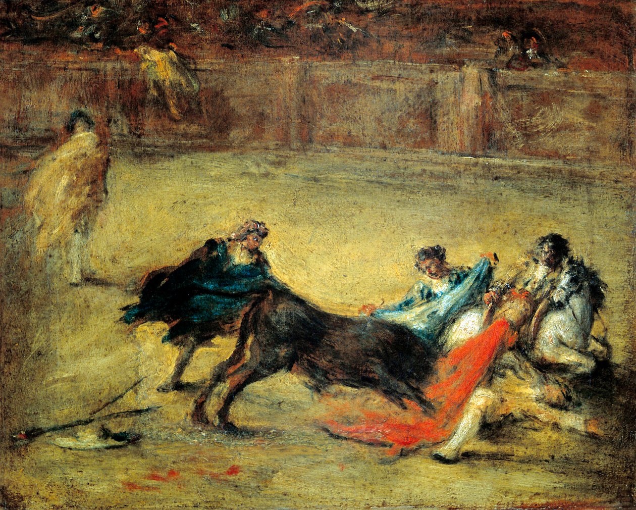 Härkätaistelut tekijältä Francisco de Goya