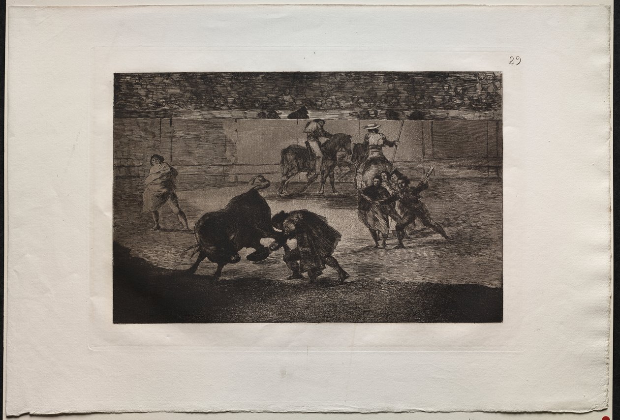 Härkätaistelut: Pepe Illo läpäisee "Recorten" tekijältä Francisco de Goya