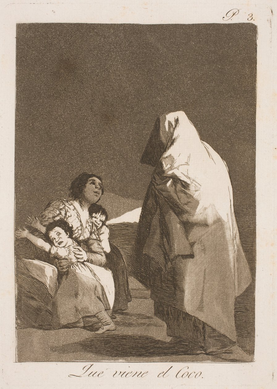 Bussikorien tuho tekijältä Francisco de Goya