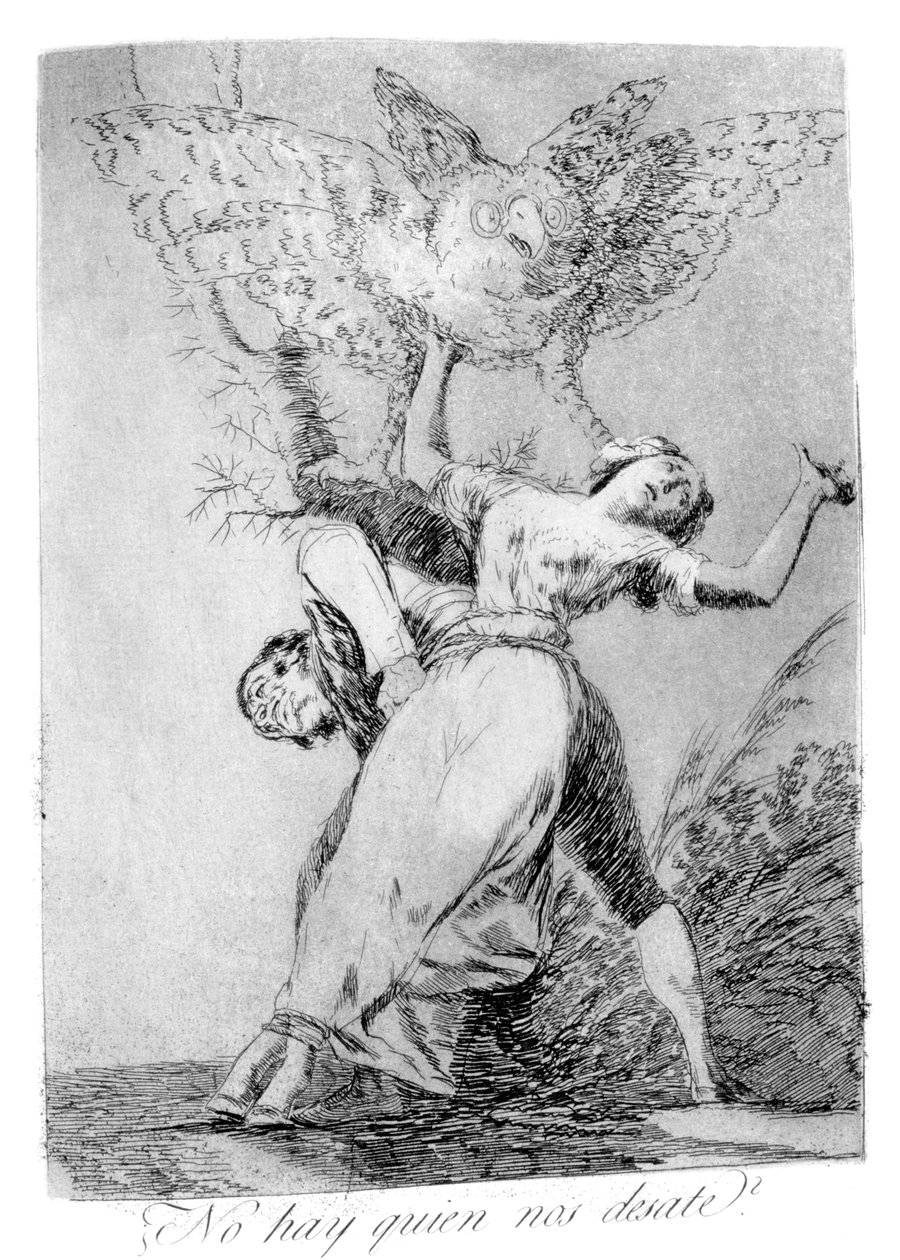Voiko kukaan yhdistää meitä, 1799 tekijältä Francisco de Goya