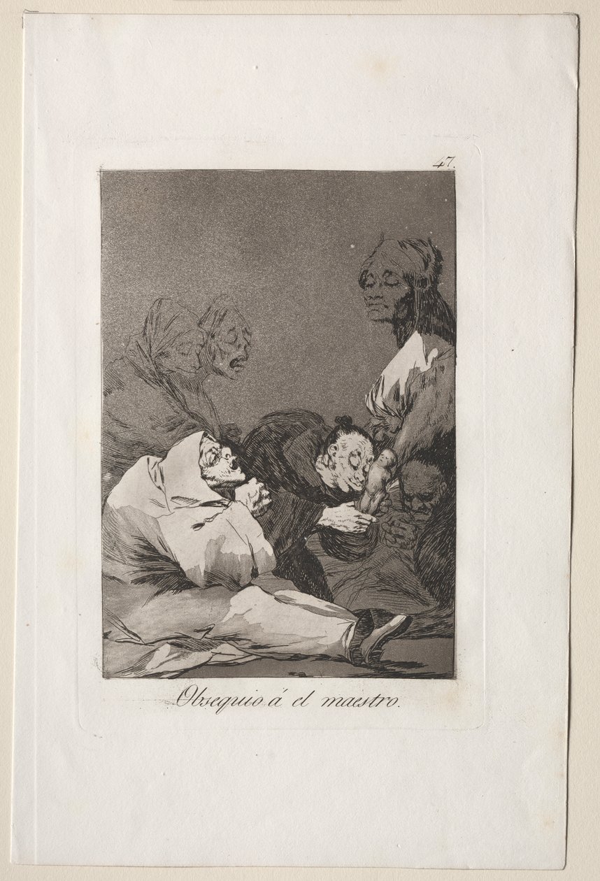 Caprichos: Lahja mestarille tekijältä Francisco de Goya