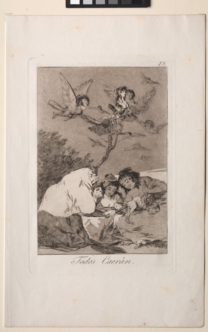 Caprichos: Kaikki putoavat tekijältä Francisco de Goya