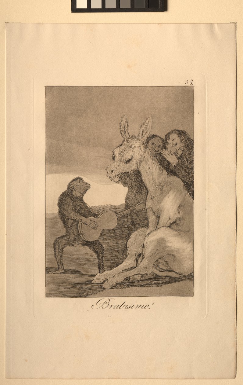 Kapriisit: Bravo!. tekijältä Francisco de Goya