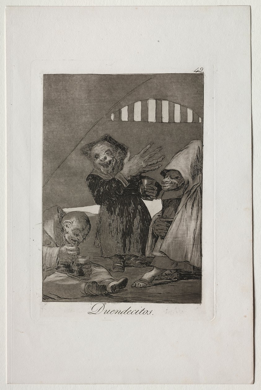 Caprichos: Hobgolins tekijältä Francisco de Goya