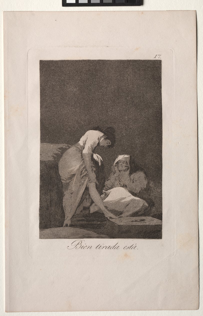Caprichos: Se on kauniisti venytetty tekijältä Francisco de Goya