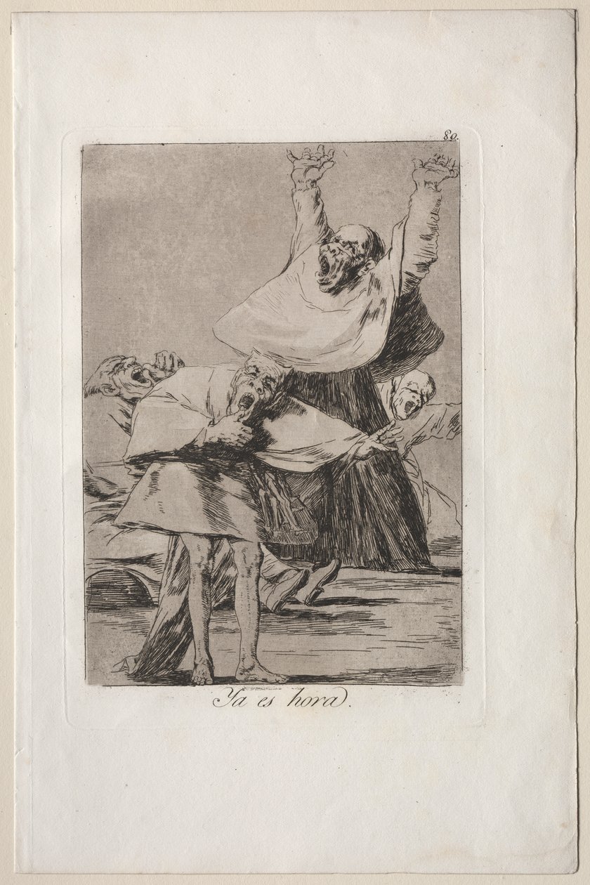 Caprichos: On aika tekijältä Francisco de Goya