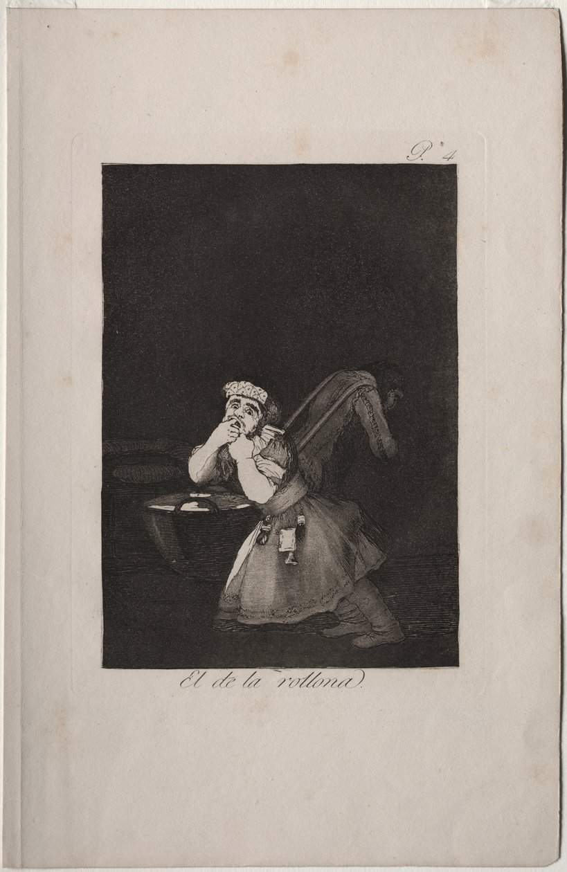 Caprichos: Nannyn poika tekijältä Francisco de Goya