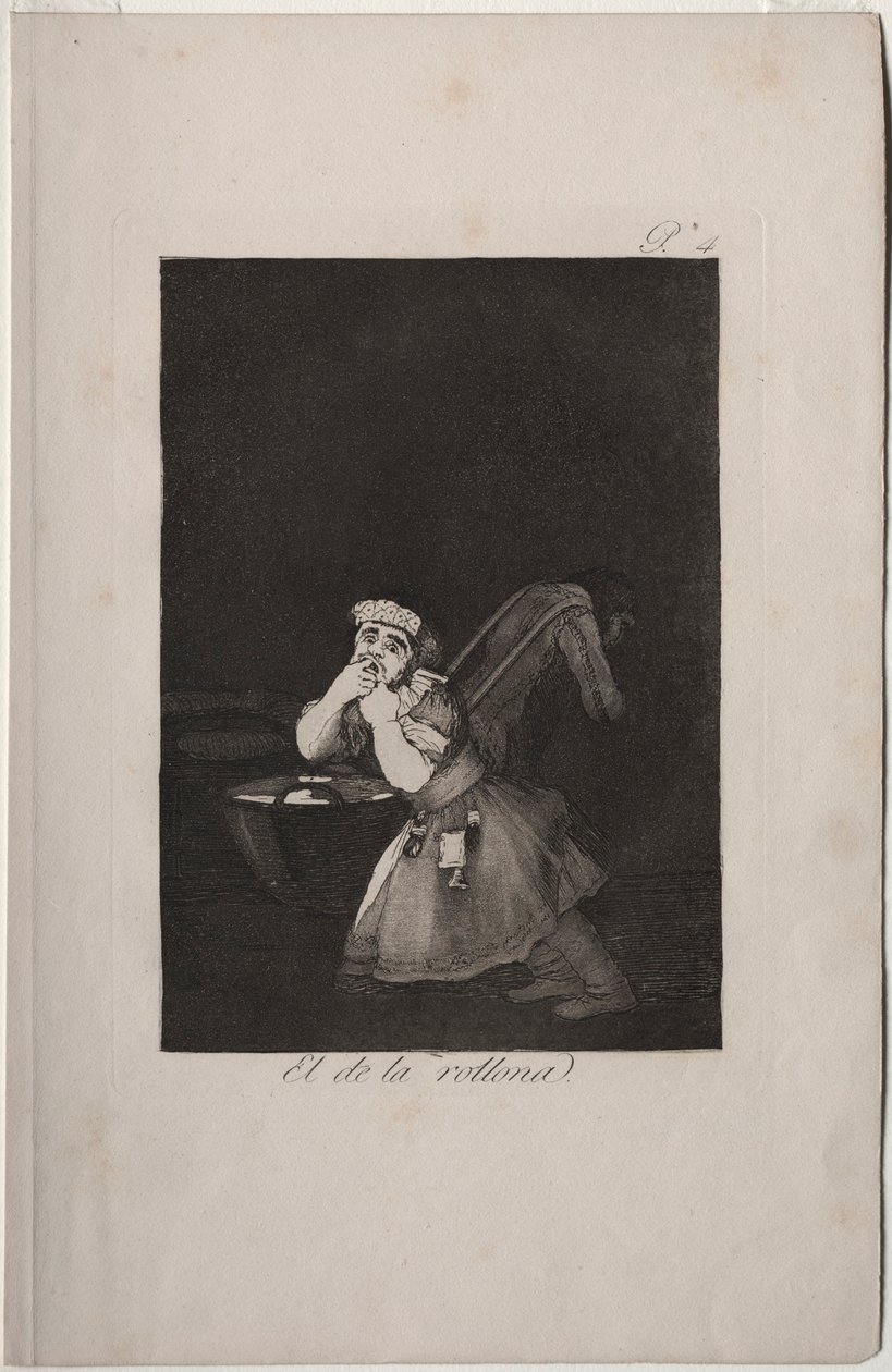 Caprichos: Nannys poika. tekijältä Francisco de Goya