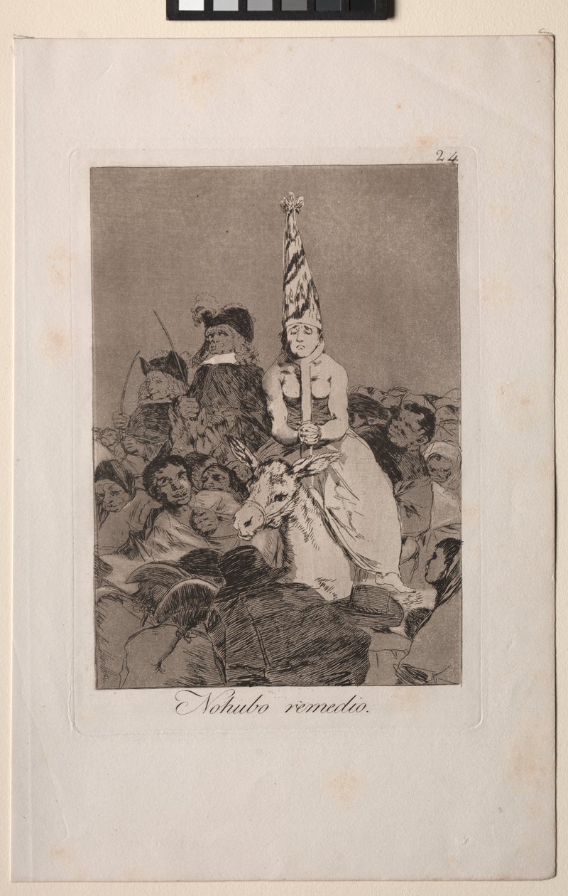 Caprichos: Sille ei voida tehdä mitään tekijältä Francisco de Goya