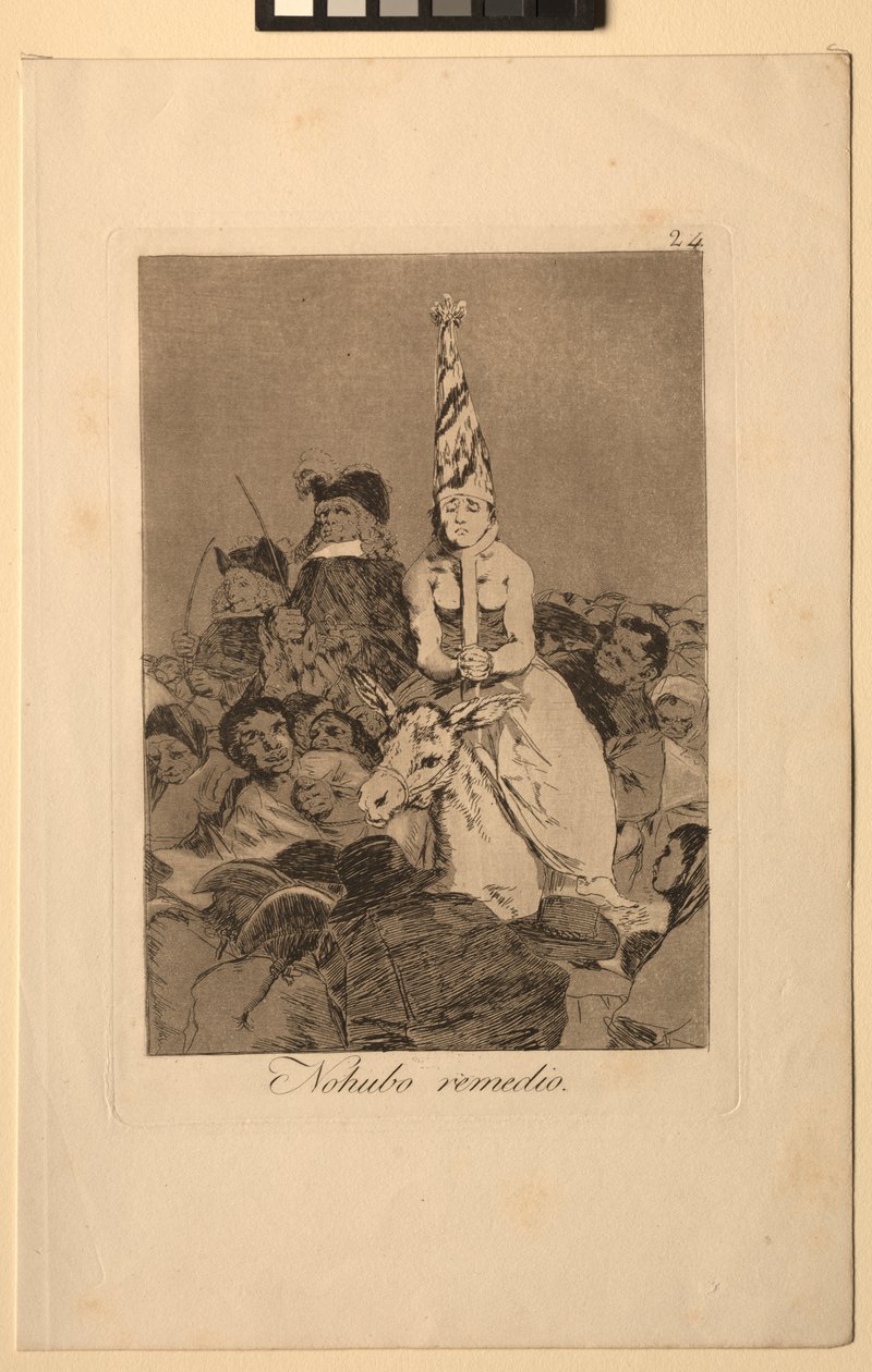 Caprichos: Sille ei voida tehdä mitään. tekijältä Francisco de Goya
