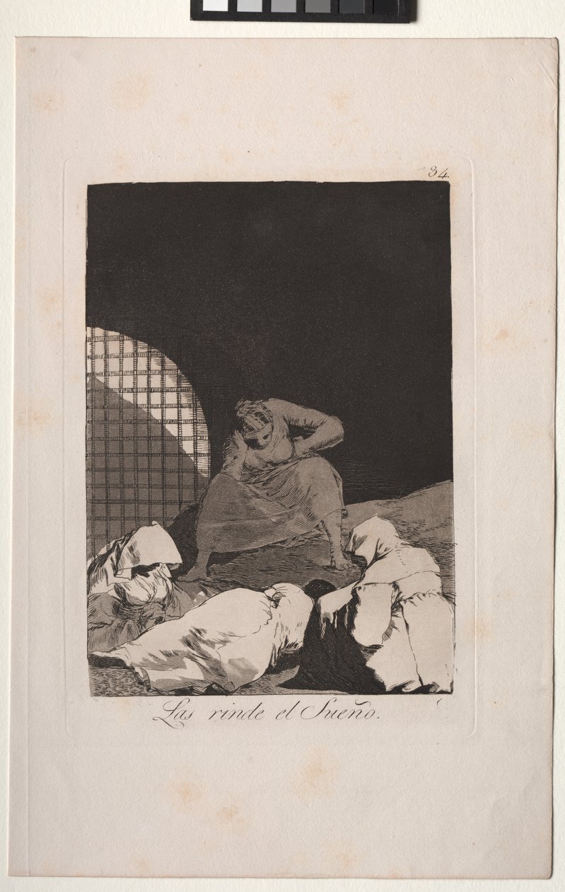 Caprichos: Uni voittaa heidät tekijältä Francisco de Goya
