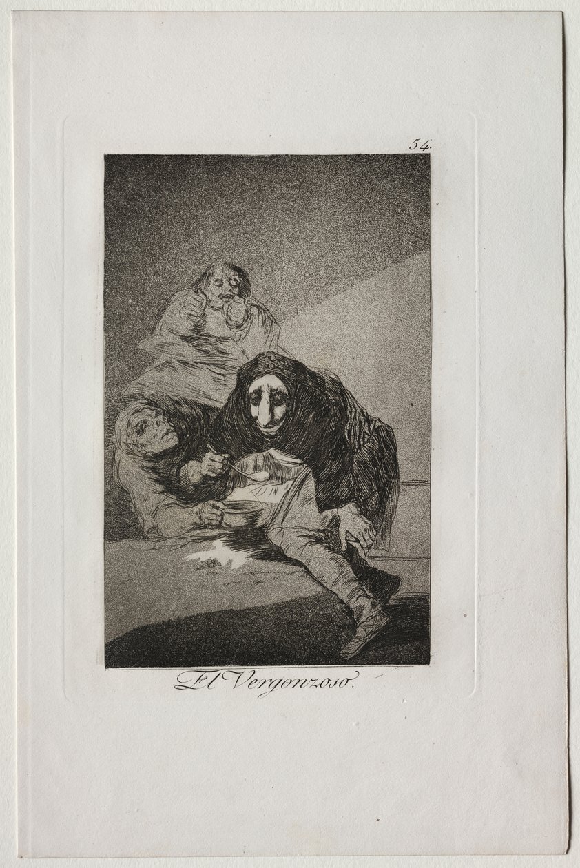 Caprichos: Häpeäkas tekijältä Francisco de Goya