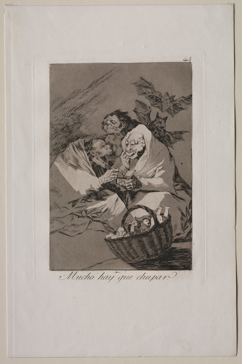 Caprichos: On paljon imettävää tekijältä Francisco de Goya