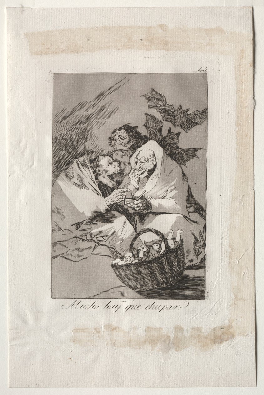 Caprichos: On paljon imettävää tekijältä Francisco de Goya