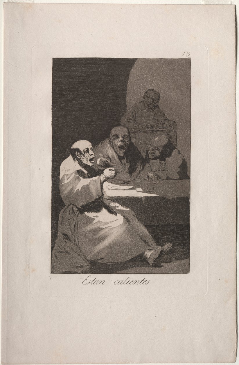 Caprichos: He ovat kuumia. tekijältä Francisco de Goya