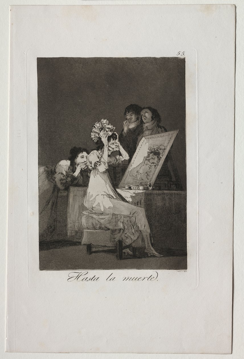 Caprichos: Kuolemaan asti tekijältä Francisco de Goya