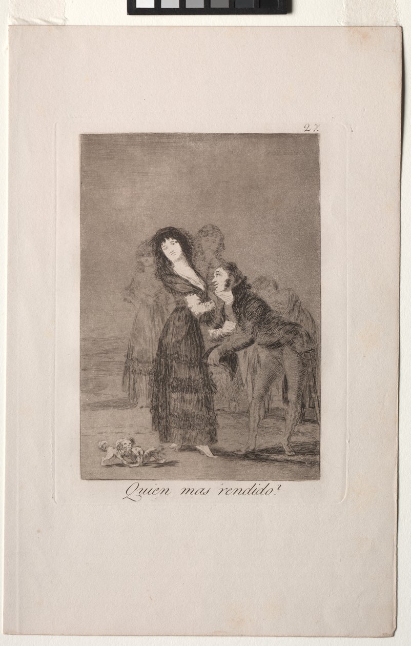 Caprichos: Kumpi heistä on voitetumpi? tekijältä Francisco de Goya