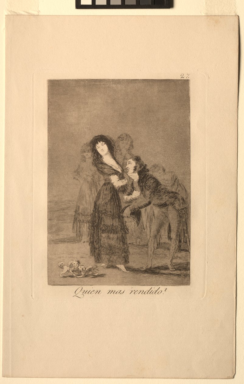 Caprichos: Kumpi heistä on voitetumpi. tekijältä Francisco de Goya