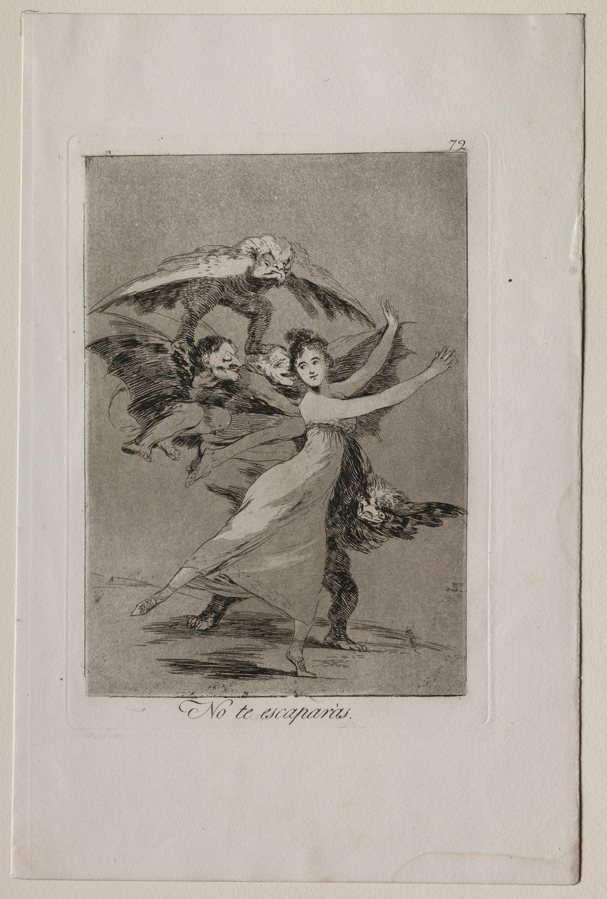 Caprichos: Et pakene tekijältä Francisco de Goya