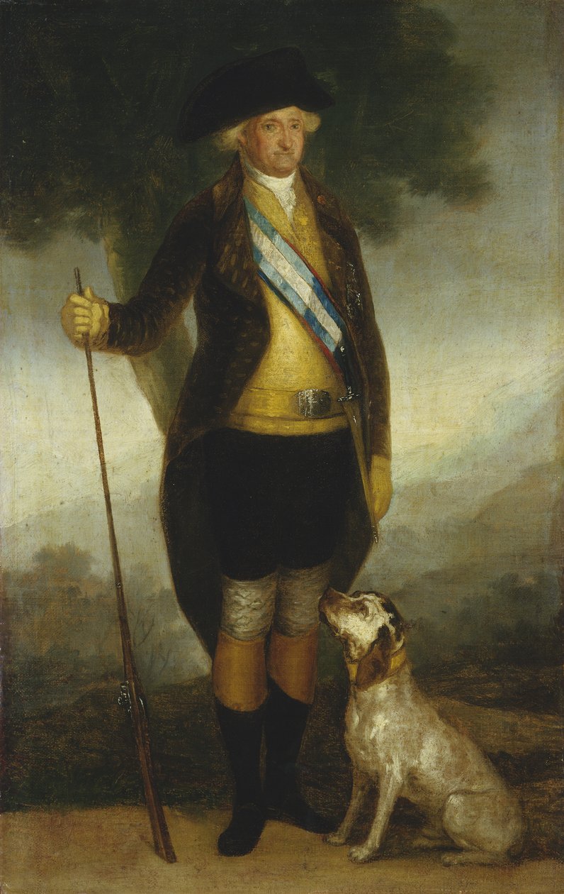 Espanjan Kaarle IV, metsästys n.1799-1800 tekijältä Francisco de Goya