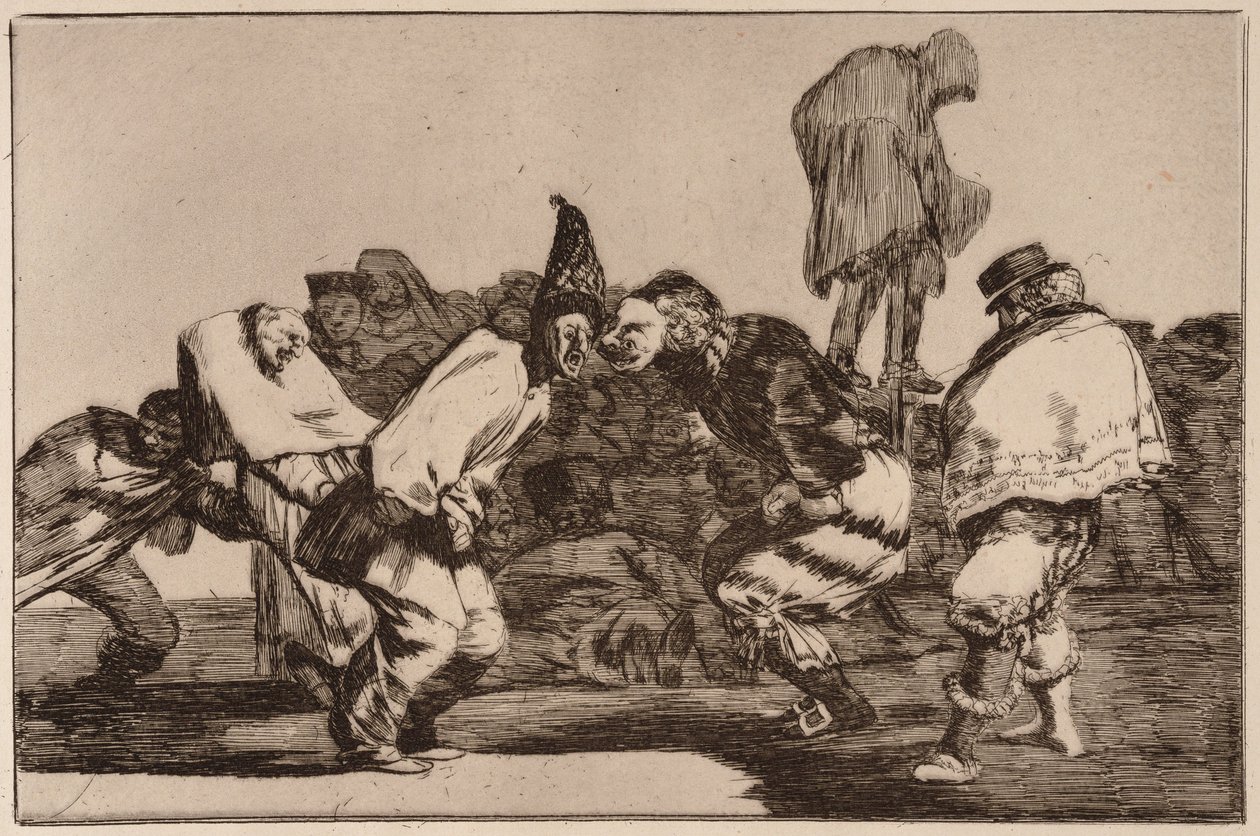 Carnival Folly (Disparate de carnaval), sarjasta Los Disparates tekijältä Francisco de Goya