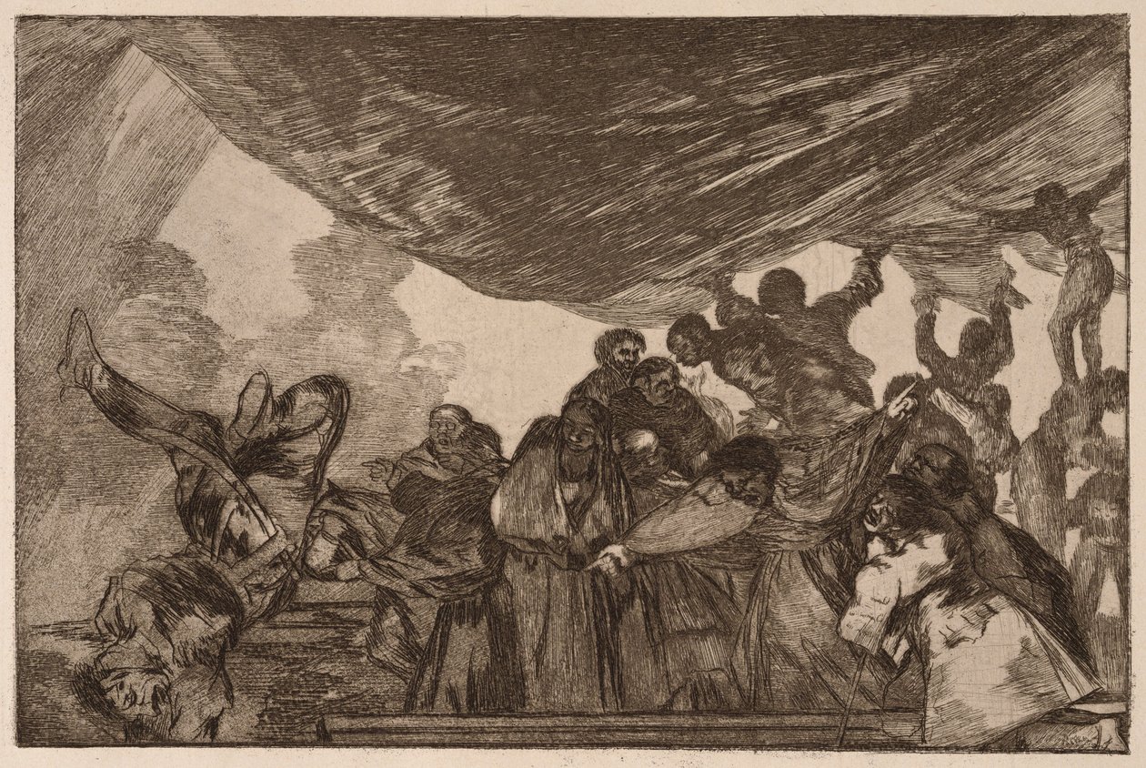 Clear Folly (Disparate claro), sarjasta Los Disparates tekijältä Francisco de Goya