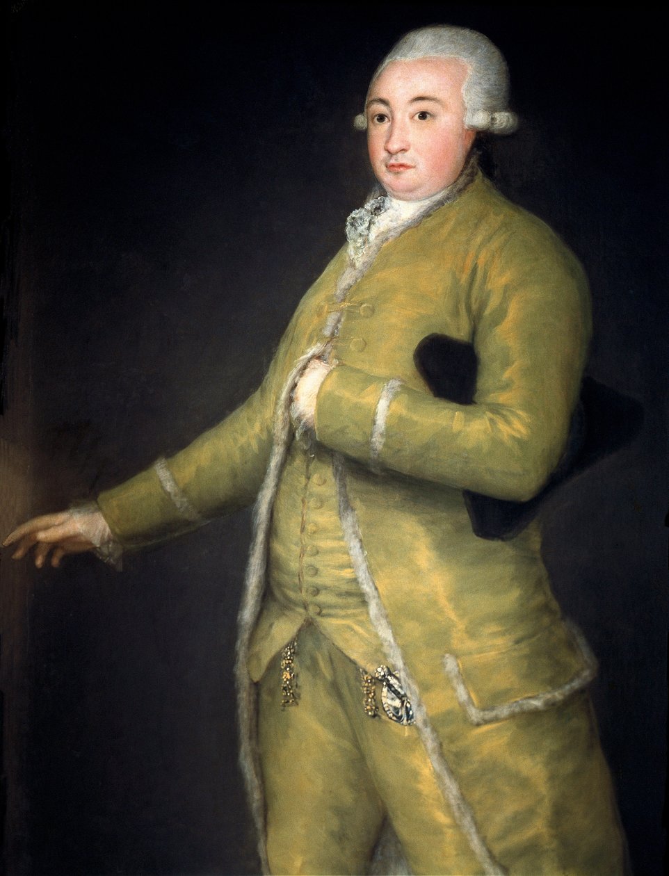 Kreivi Francois de Cabarrus (Francis de Cabarrus tekijältä Francisco de Goya
