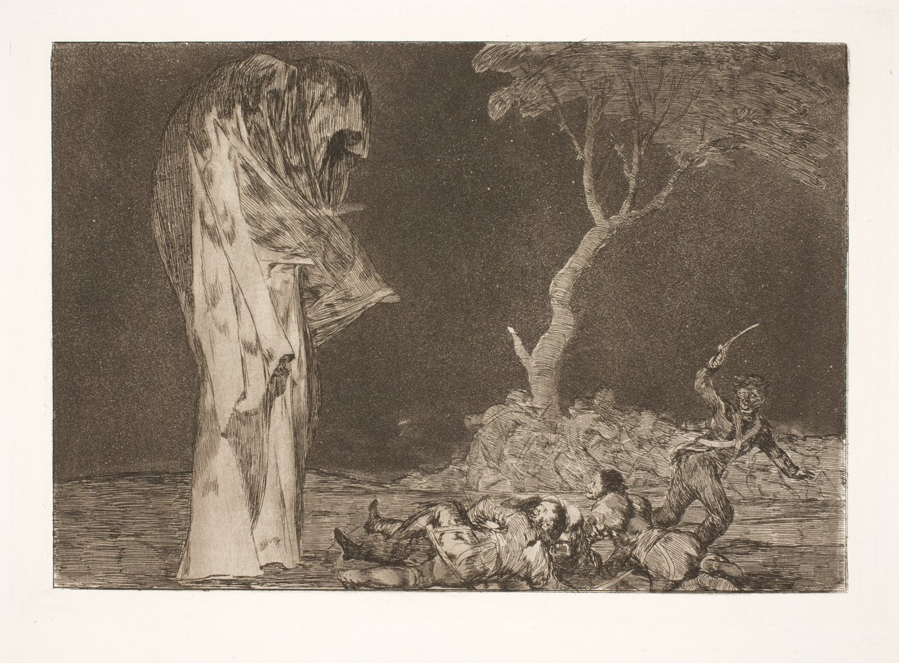 Tyhmä pelko (älä menetä mainetta pelon takia) tekijältä Francisco de Goya