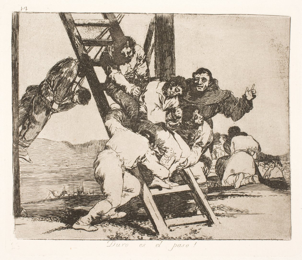 Vaikea tie (14) tekijältä Francisco de Goya