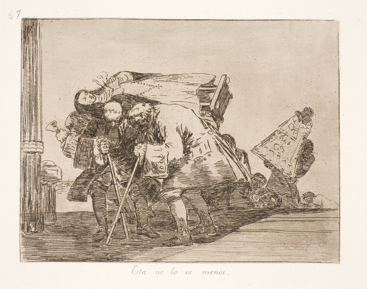 Tämä ei vähempää (67) tekijältä Francisco de Goya