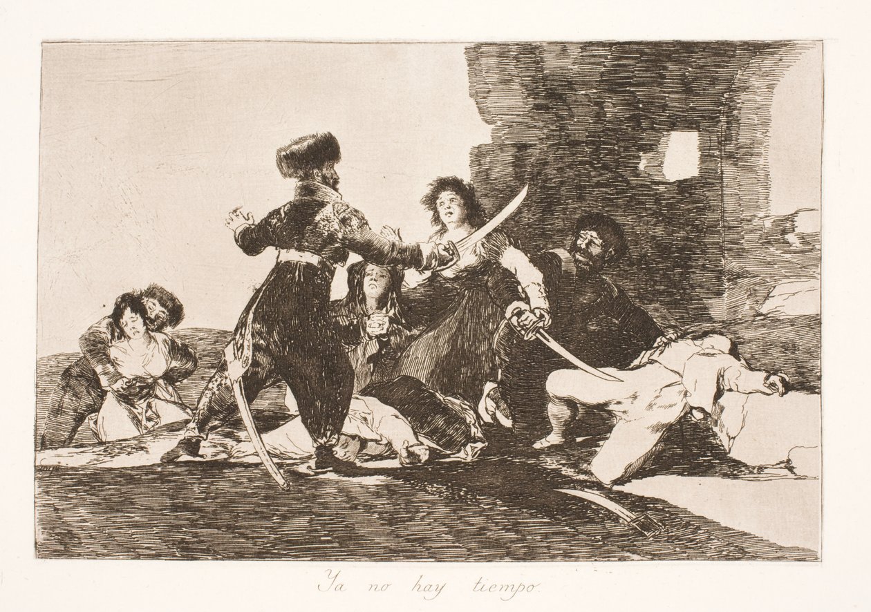 On jo liian myöhäistä (19) tekijältä Francisco de Goya