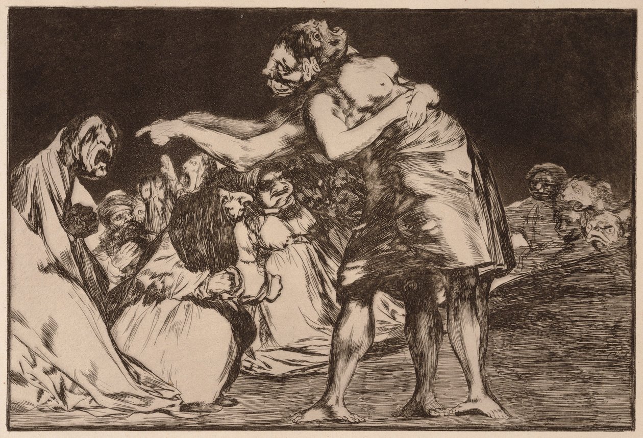 Disorderly Folly (Disparate desordenado), sarjasta Los Disparates tekijältä Francisco de Goya