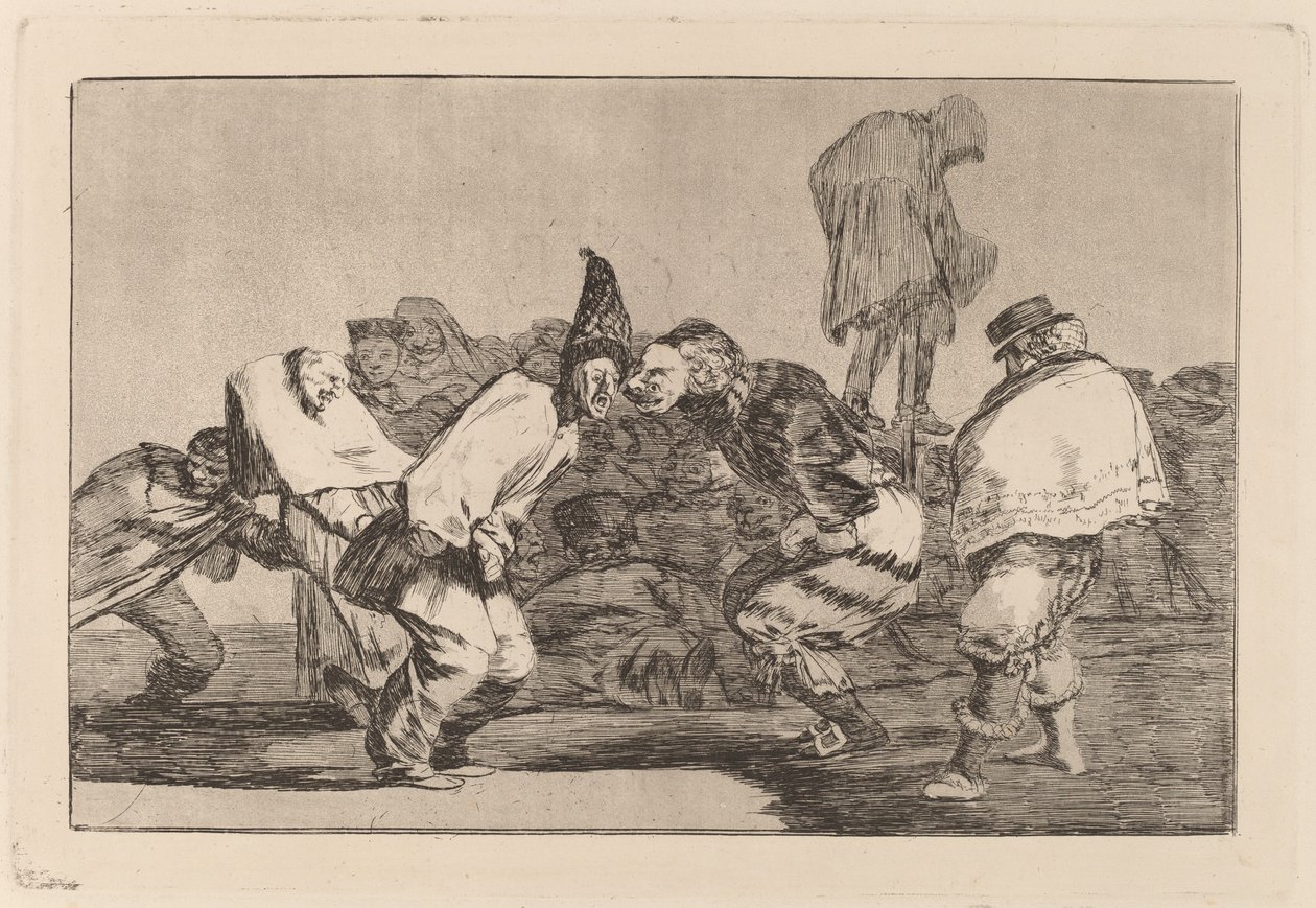 Disparate de Carnaval (Carnival Folly) tekijältä Francisco de Goya