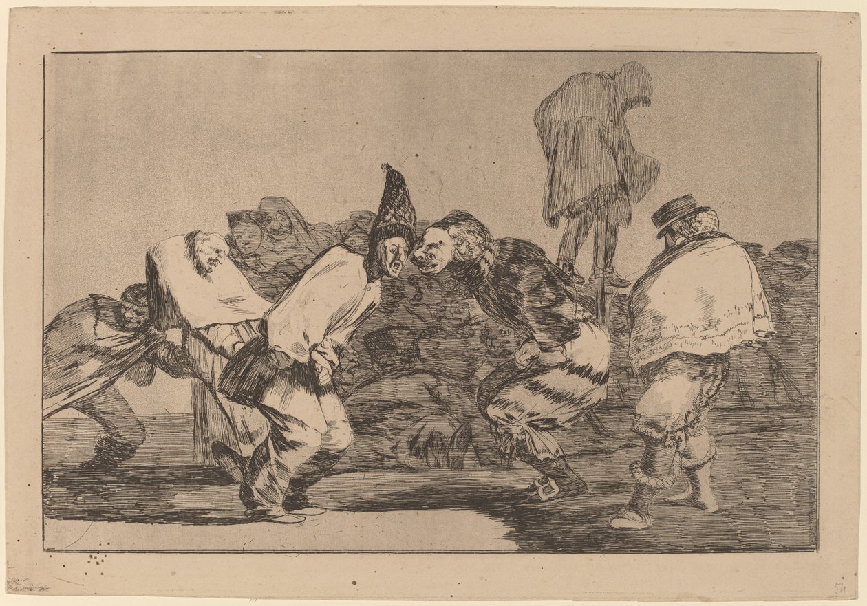 Disparate de Carnaval (Carnival Folly) tekijältä Francisco de Goya
