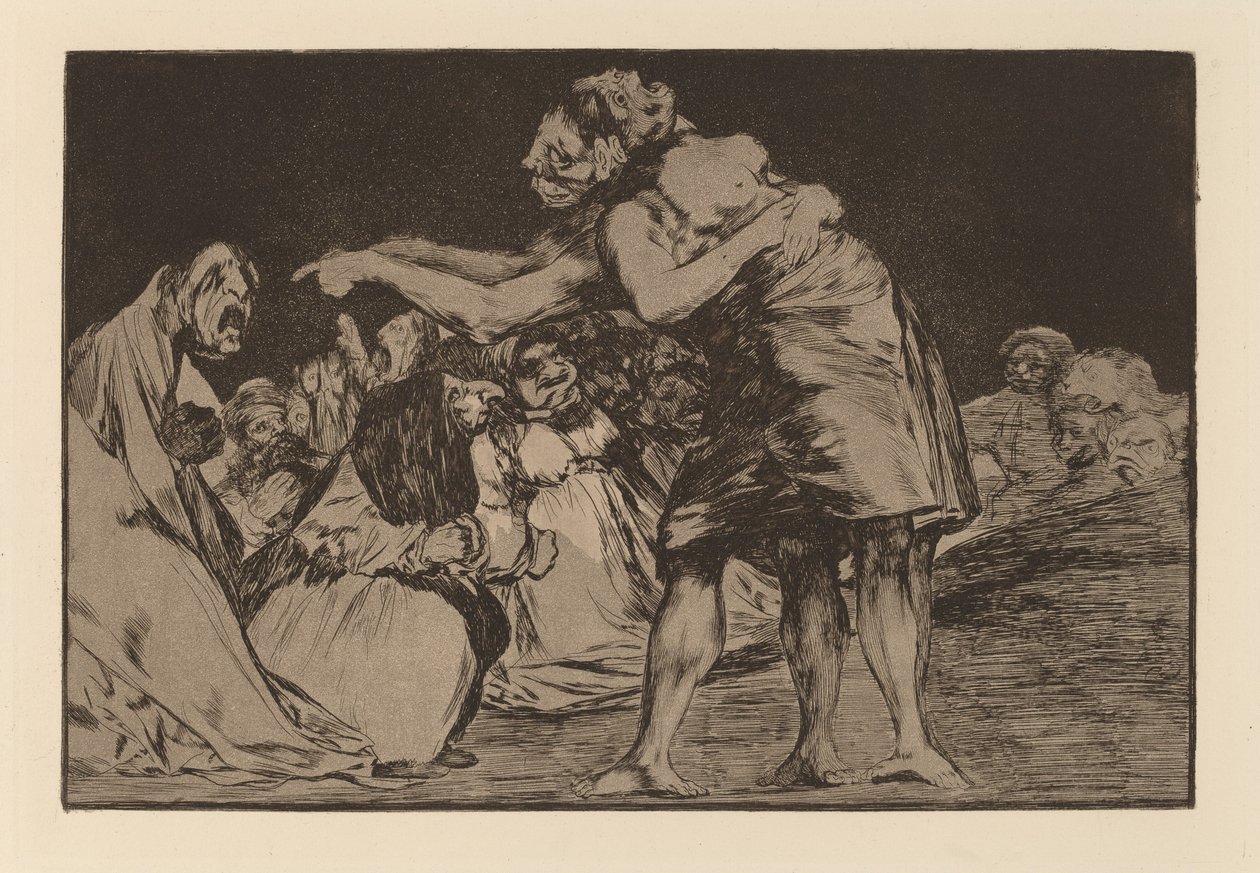 Erilainen desordenado (Disorderly Folly) tekijältä Francisco de Goya
