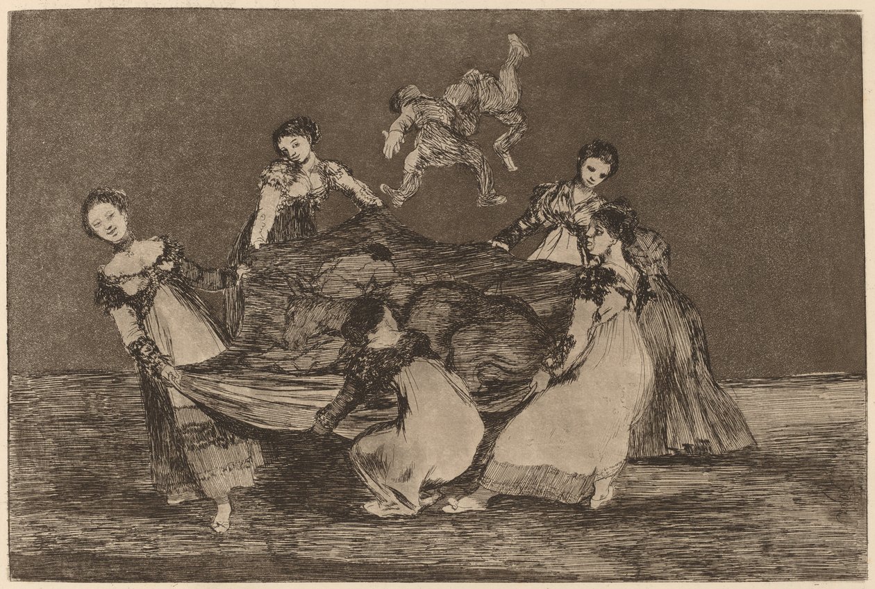 Erilainen femenino (Feminine Folly) tekijältä Francisco de Goya