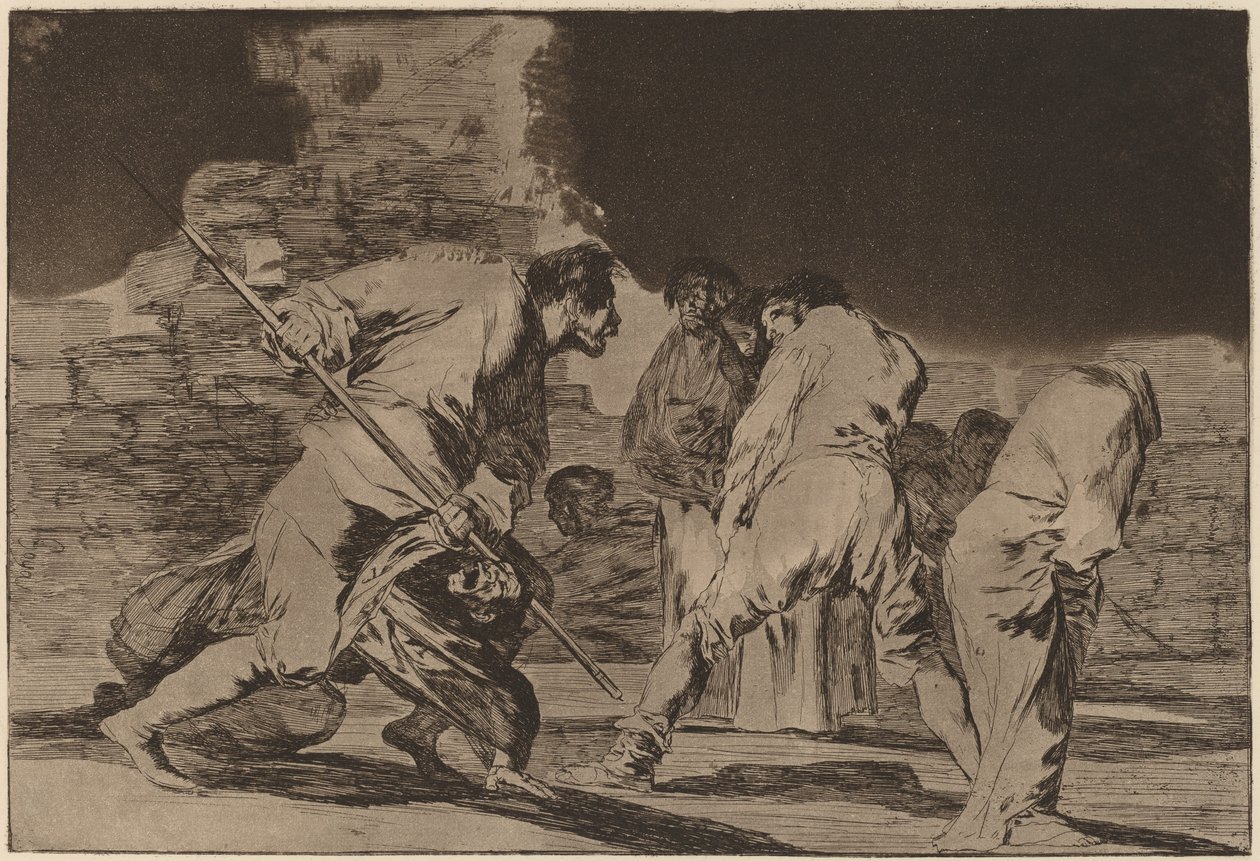 Erilainen furioso (Furious Folly) tekijältä Francisco de Goya