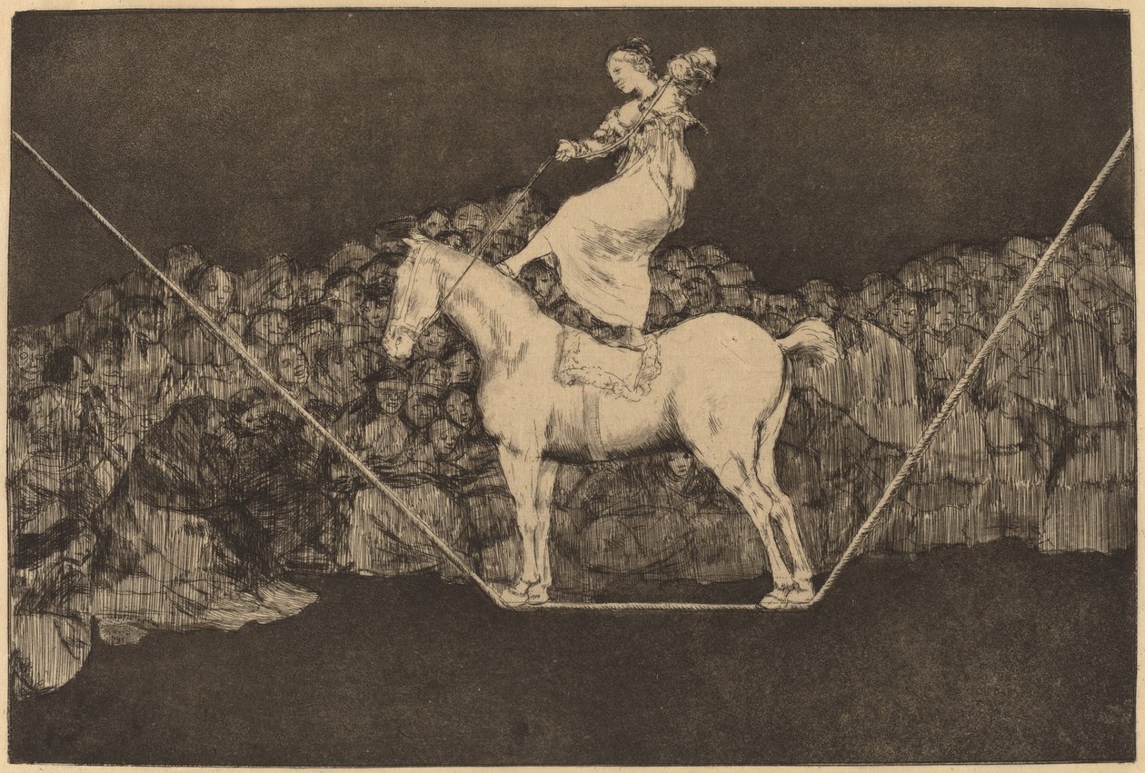 Erilainen täsmällisyys (Sure Folly) tekijältä Francisco de Goya