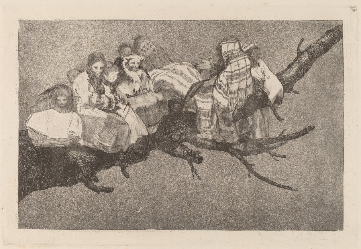 Erilainen naurunala (Ridiculous Folly) tekijältä Francisco de Goya