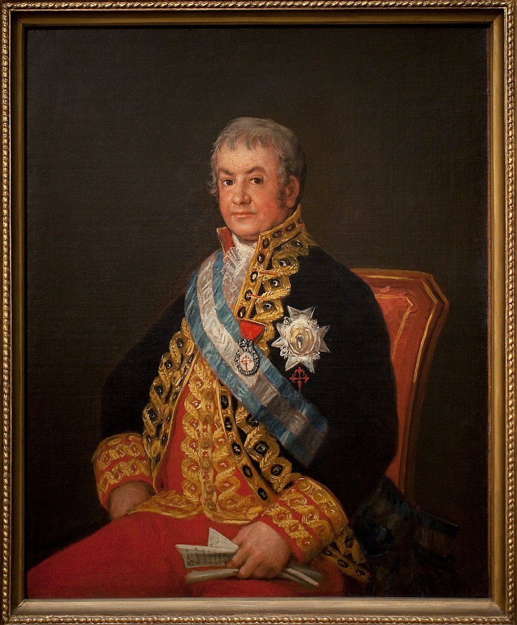 Don Jose Antonio, Knightin markiisi, 1807 tekijältä Francisco de Goya