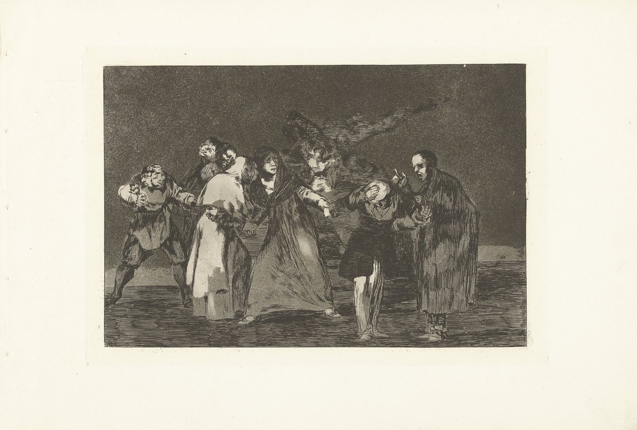Kolminkertainen typeryys Erilainen kolminkertainen Los Disparates (The Follies) (sarjan nimi) Los Proverbios (Sananlaskut) (sarjan nimi) tekijältä Francisco de Goya