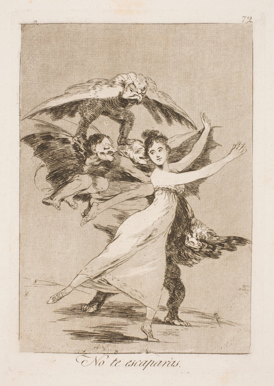 Et pääse pakoon meitä tekijältä Francisco de Goya