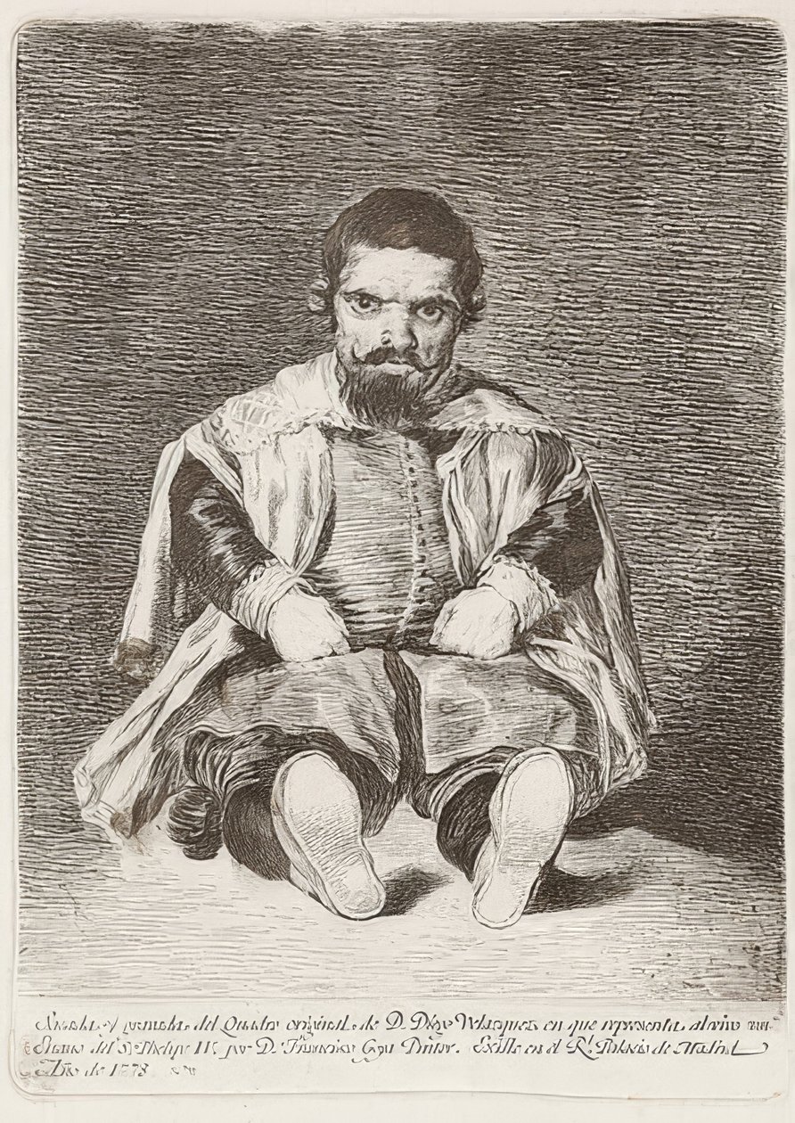 Kääpiö (Un Enano). 1778 tekijältä Francisco de Goya