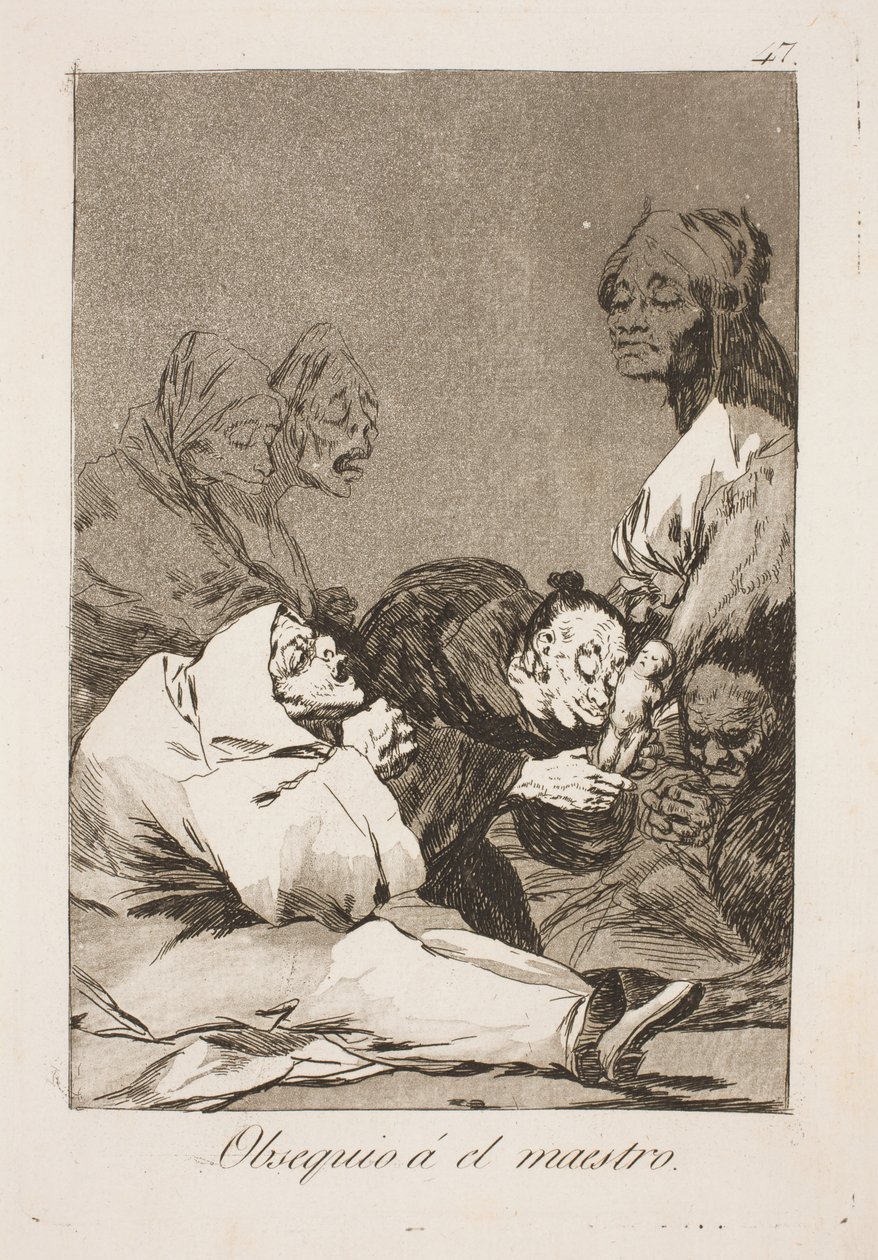 Lahja mestarille tekijältä Francisco de Goya