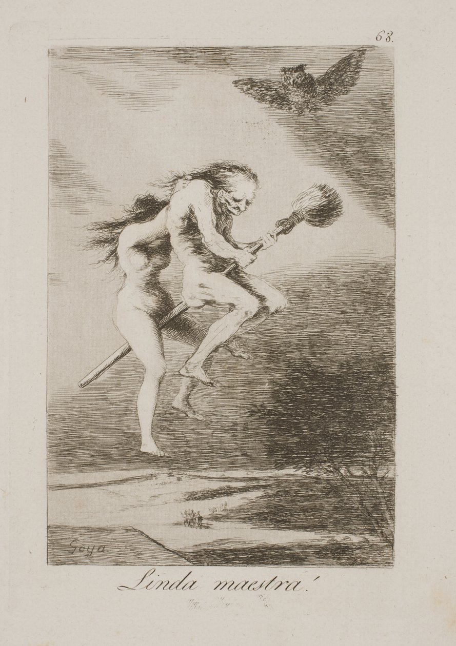 Komea mestariopettaja tekijältä Francisco de Goya
